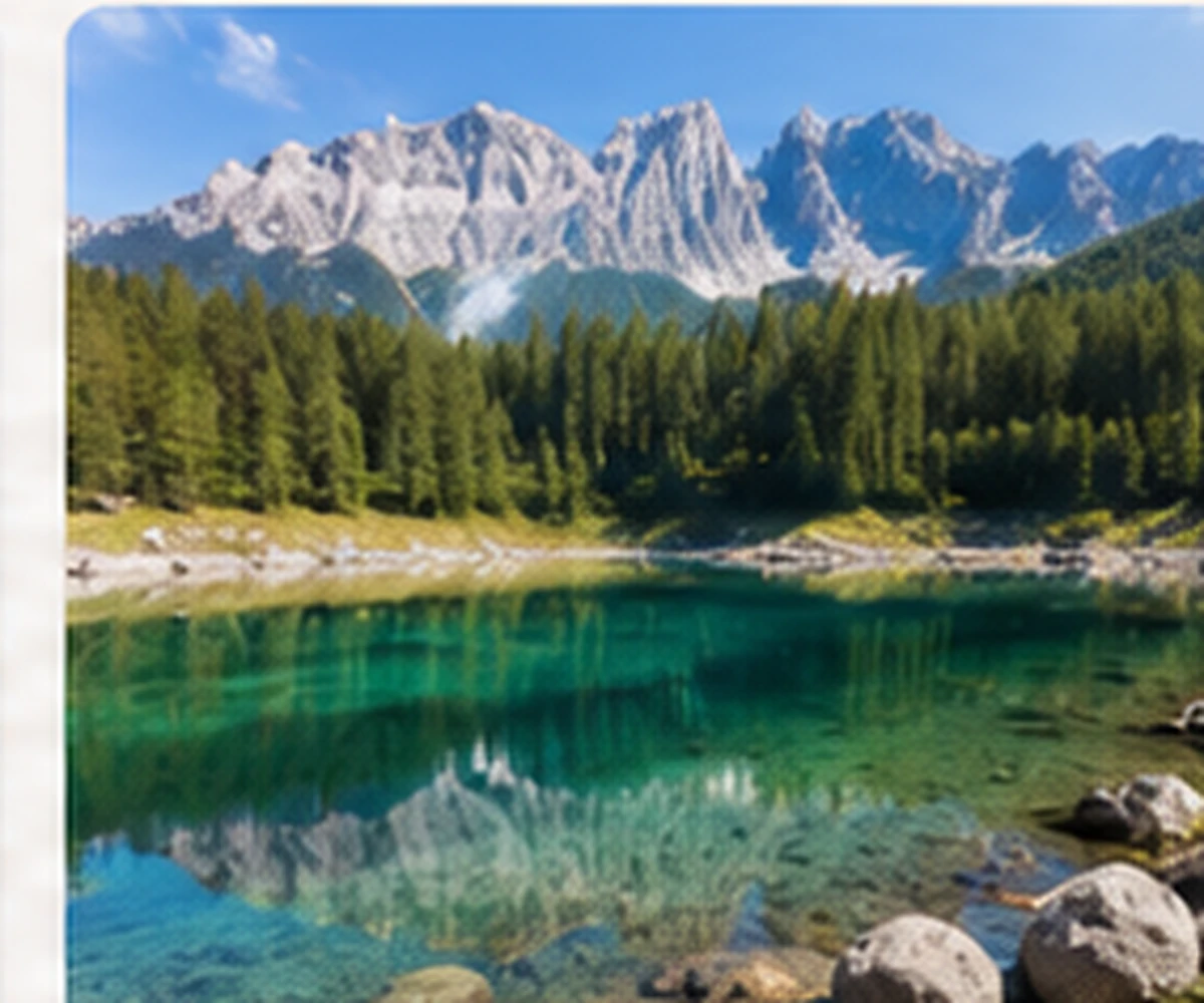 Eibsee bei Garmisch-Partenkirchen